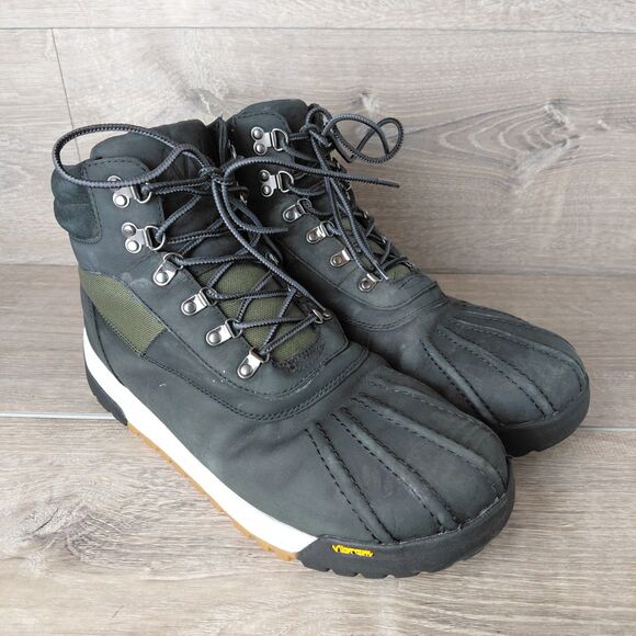 Huckberry Boots Mens 10.5 Black Leather All Weather Overland Mid Outdoor Hiking main image 10